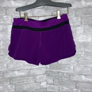 Lululemon unlined Purple shorts
